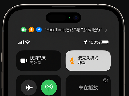 咸安苹果授权维修网点分享iPhone在通话时让你的声音更清晰 