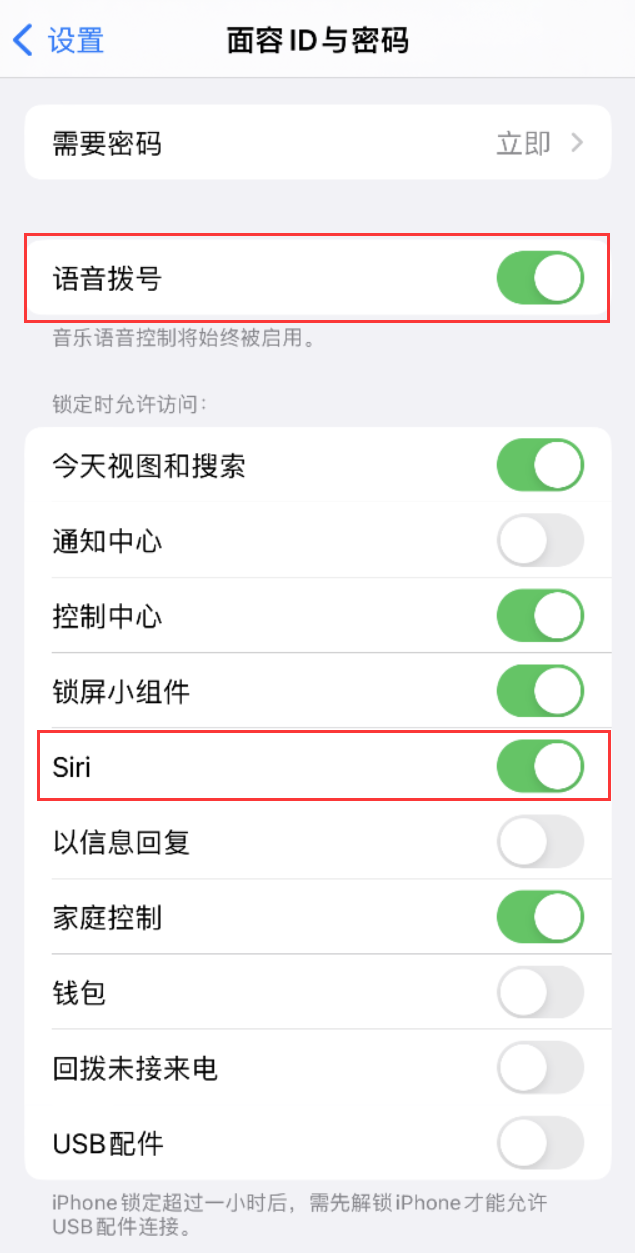 咸安苹果维修网点分享不解锁 iPhone 的情况下通过 Siri 拨打电话的方法 